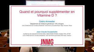 Synthèse - JNMG 2021 - Session Vitamine D - JC Souberbielle
